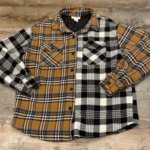 Just Polly Lined Flannel Medium Womens WARM!